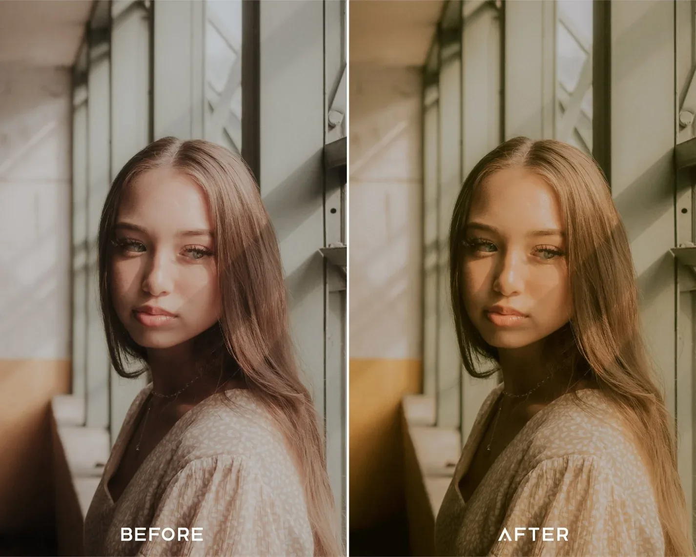 Kodak Portra Capture One Styles Collection — before and after example 2