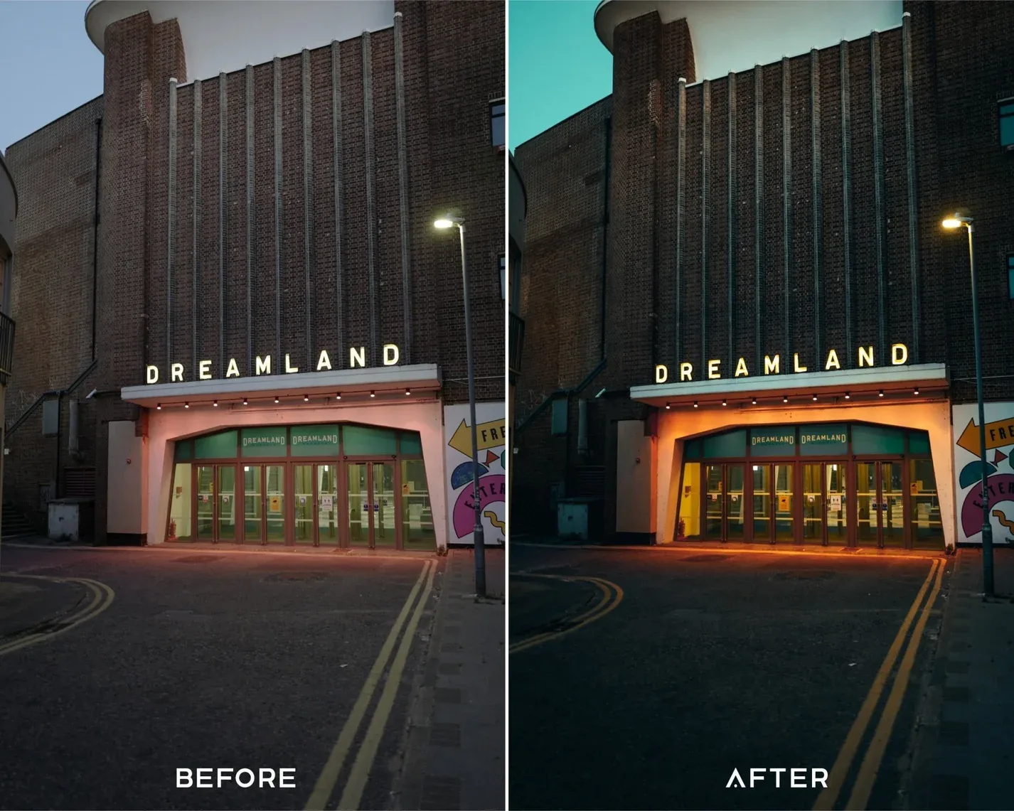 Kodak Portra Capture One Styles Collection — before and after example 2