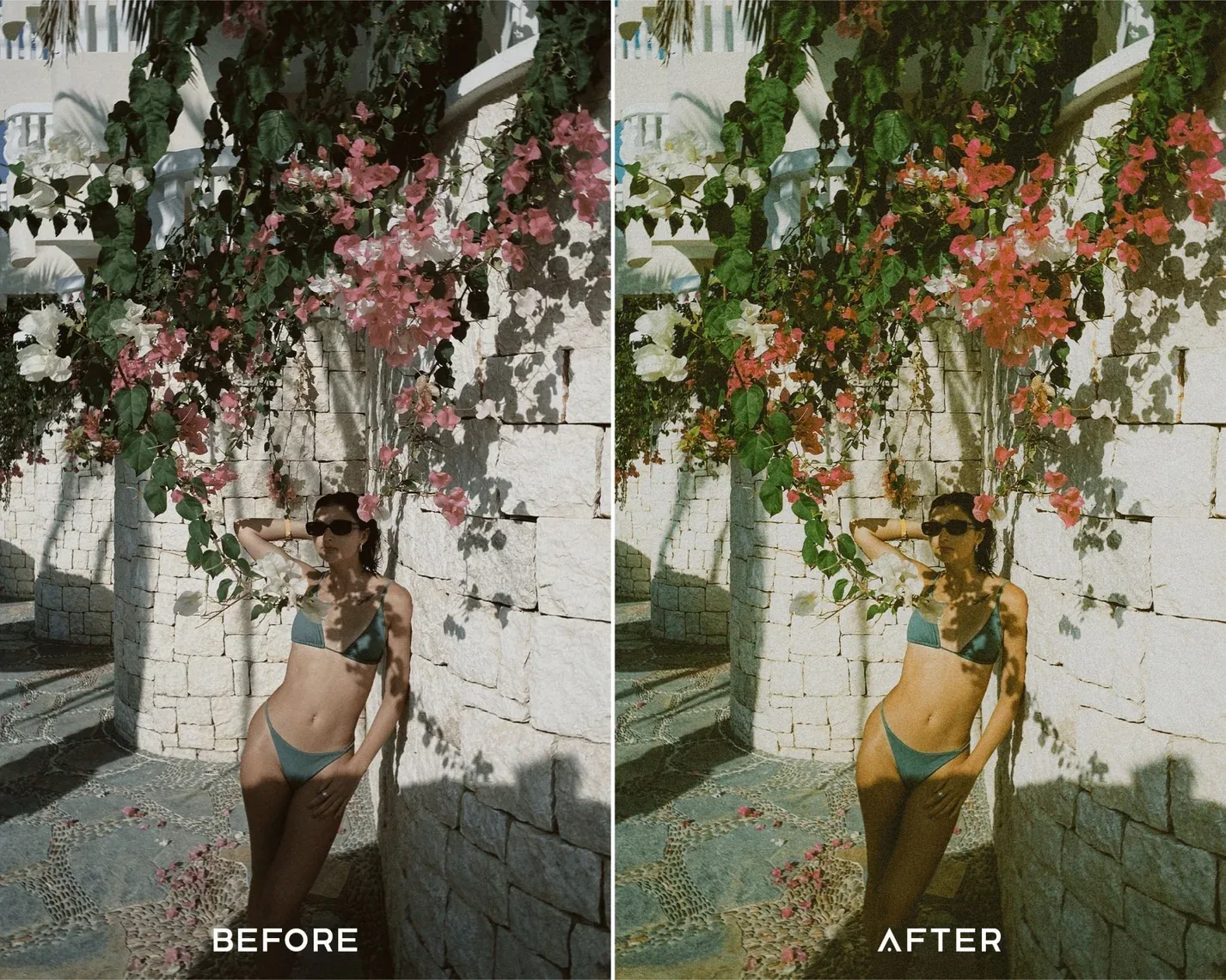 Kodak Portra Capture One Styles Collection — before and after example 1