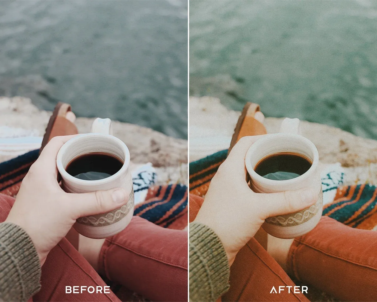Kodak Portra Capture One Styles Collection — before and after example 2