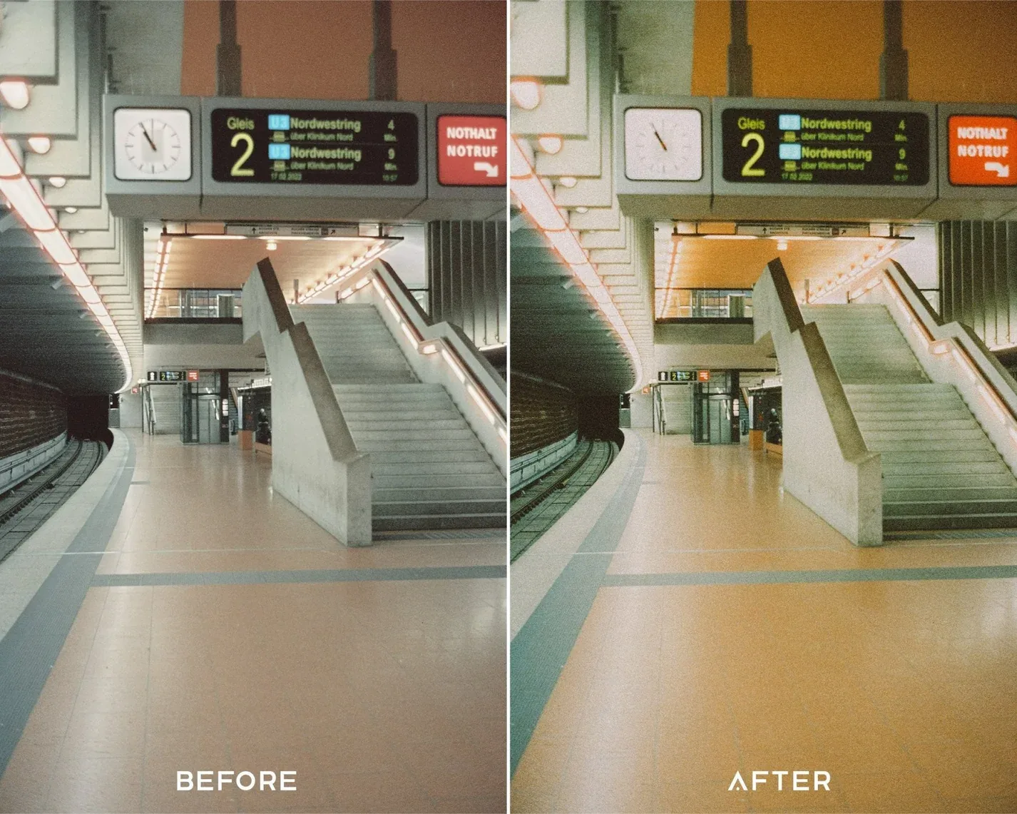 Kodak Portra Capture One Styles Collection — before and after example 2