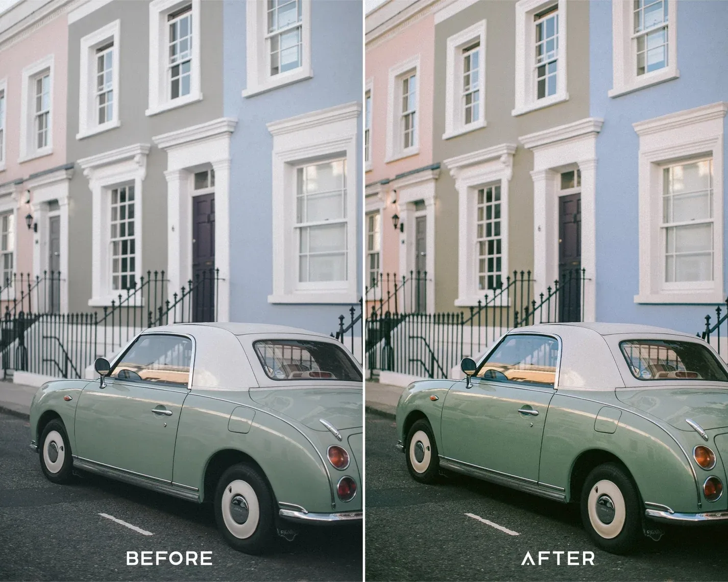 Kodak Portra Capture One Styles Collection — before and after example 1