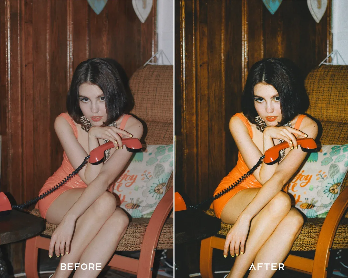 Kodak Portra Capture One Styles Collection — before and after example 2