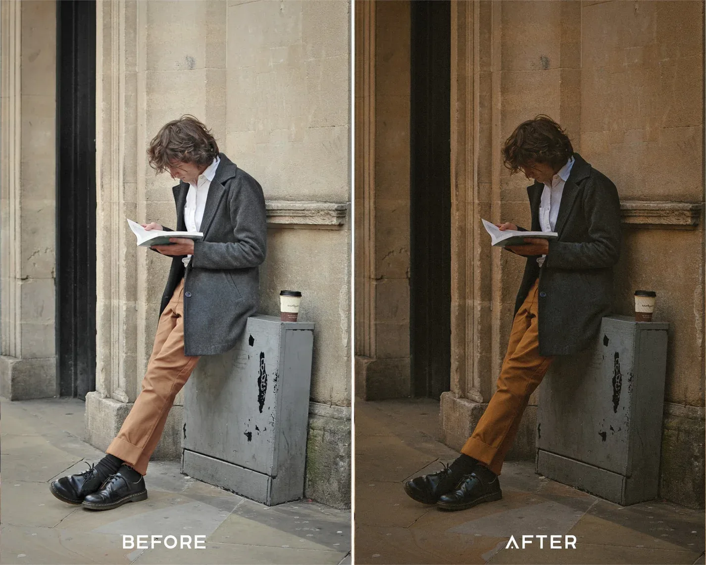 Kodak Portra Capture One Styles Collection — before and after example 2