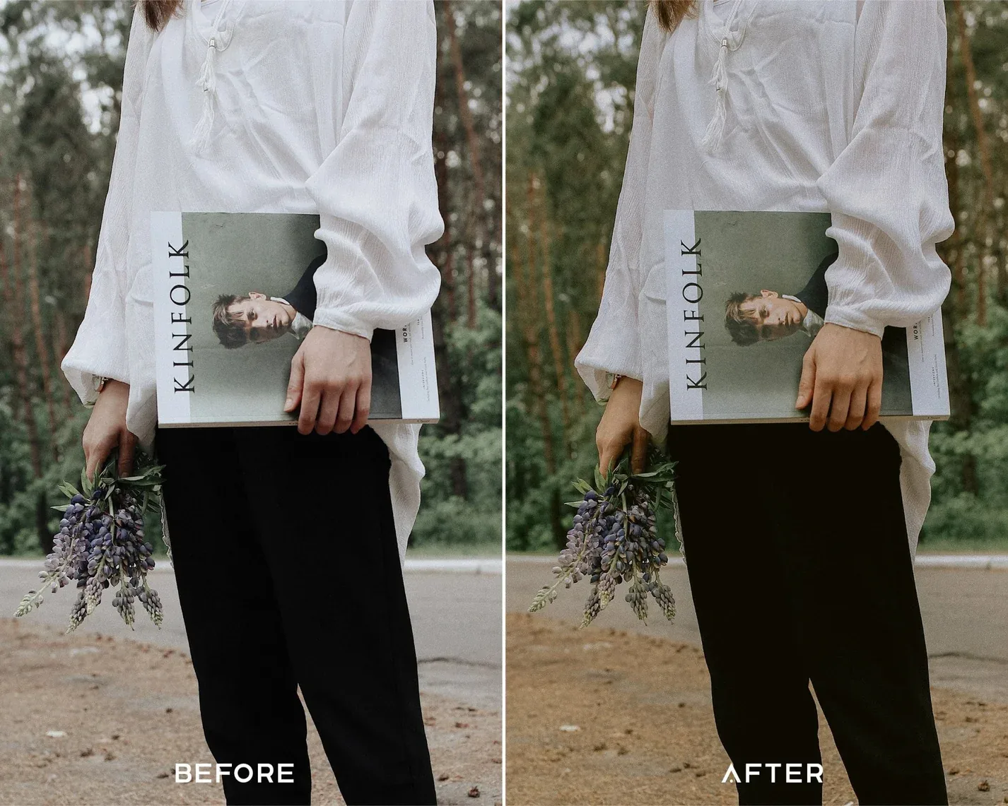 Kodak Portra Capture One Styles Collection — before and after example 4