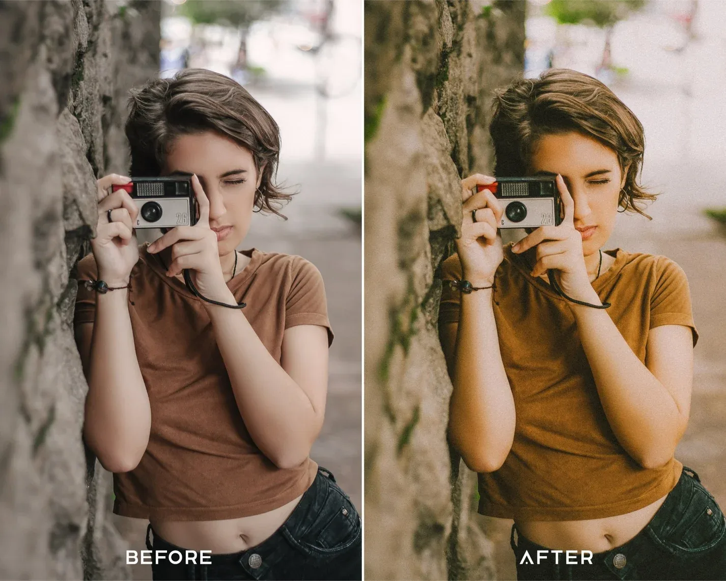 Kodak Portra Capture One Styles Collection — before and after example 5